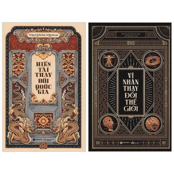 Sách Combo Sách Hiền Tài Thay Đổi Quốc Gia + Vĩ Nhân Thay Đổi Thế Gi� - ThS Nguyễn Thị Hoà Dung