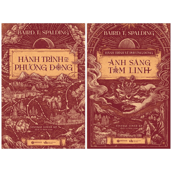 Combo TruyệnCombo Sách Hành Trình Về Phương Đông + Hành Trình Về Phươn - Baird T.Spalding