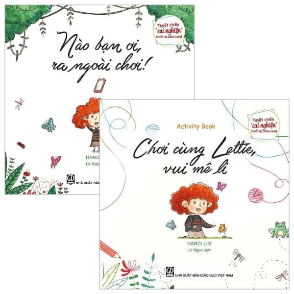 Sách Combo Nào Bạn Ơi, Ra Ngoài Chơi + Chơi Cùng Lettie, Vui Mê Li (Bộ 2 Cu - Hardi Lim