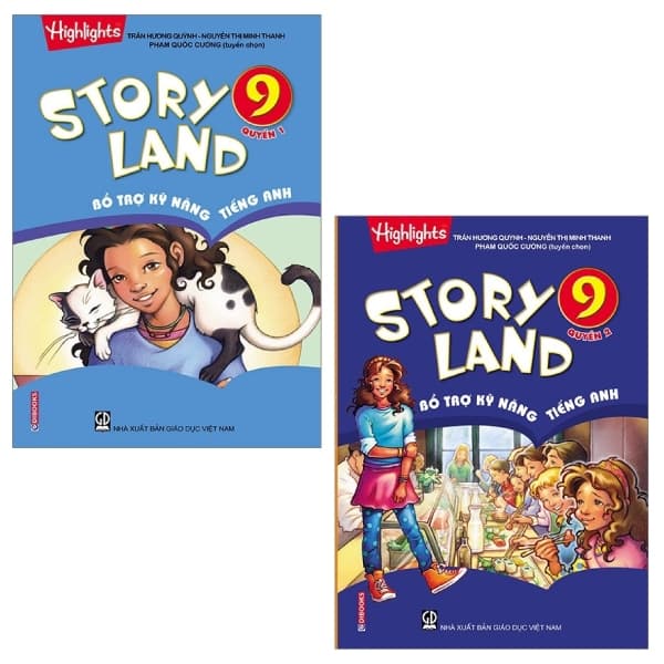 Sách Combo Story Land - Bổ Trợ Kỹ Năng Tiếng Anh 9: Quyển 1 Và 2 (Bộ 2 Q - Trần Minh Hương