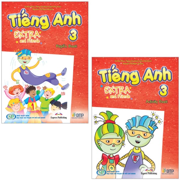 Sách Combo Sách Tiếng Anh 3 Extra And Friends - Pupil's Book + Activity Book (Bộ - Võ Đại Phúc