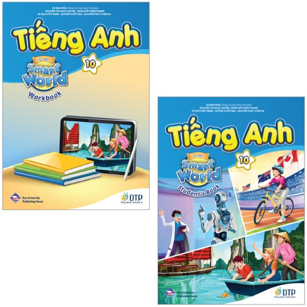 Sách Combo Sách Tiếng Anh 10 I-Learn Smart World - Student's Book + Workbook (Bộ - Nhiều Tác Giả