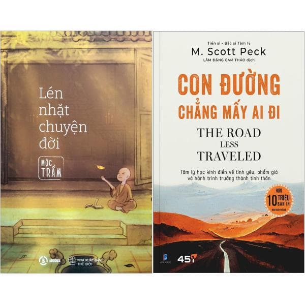 Sách Combo Sách Lén Nhặt Chuyện Đời + Con Đường Chẳng Mấy Ai Đi (B� - Mộc Trầm