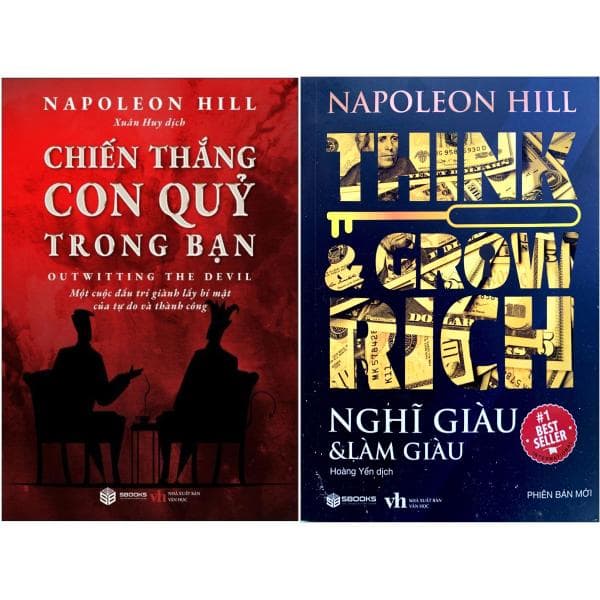 Sách Combo Sách Think And Grow Rich - Nghĩ Giàu Và Làm Giàu + Chiến Thắng Co - Napoleon Hill