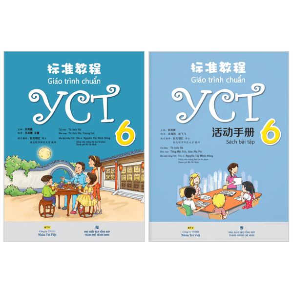 Sách Combo Sách Giáo Trình Chuẩn YCT 6 - Sách Bài Học + Sách Bài Tập (B� - Tô Anh Hà