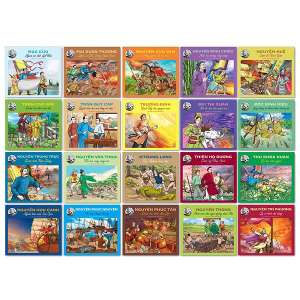 Sách Bộ Sách Hào Kiệt Đất Phương Nam (Bộ 20 Cuốn) - Hoài Anh