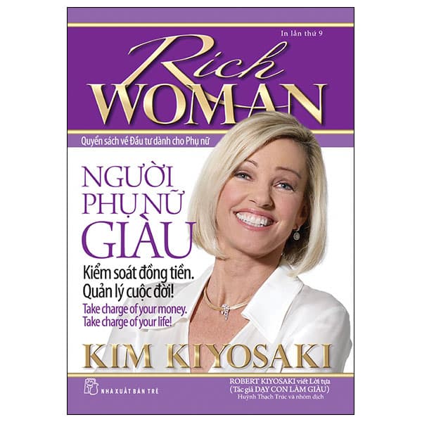 Sách Rich Woman - Người Phụ Nữ Giàu - Kiểm Soát Đồng Tiền Quản Lý C - Kim Kiyosaki