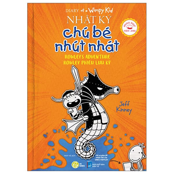 Sách Diary Of A Wimpy Kid - Nhật Ký Chú Bé Nhút Nhát - Tập 2.1 - Rowley's Adv - Jeff Atwood