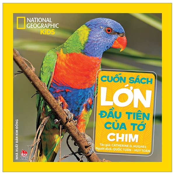 Sách Cuốn Sách Lớn Đầu Tiên Của Tớ - Chim - Bìa Cứng (Tái Bản 2024) - Chì