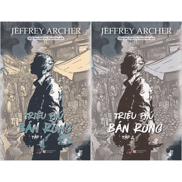 Sách Bộ Sách Triệu Phú Bán Rong - Tập 1 + Tập 2 (Bộ 2 Tập) - Jeffrey Archer