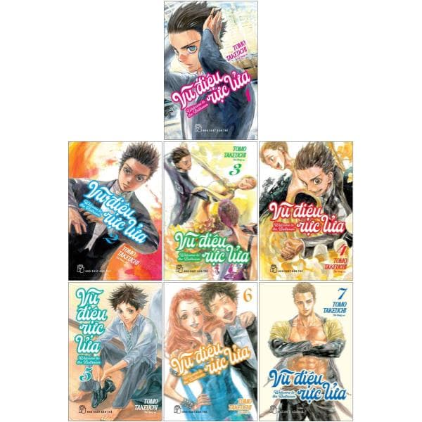 Truyện Tranh Combo Manga - Vũ Điệu Rực Lửa - Welcome To The Ballroom - Tập - Vũ