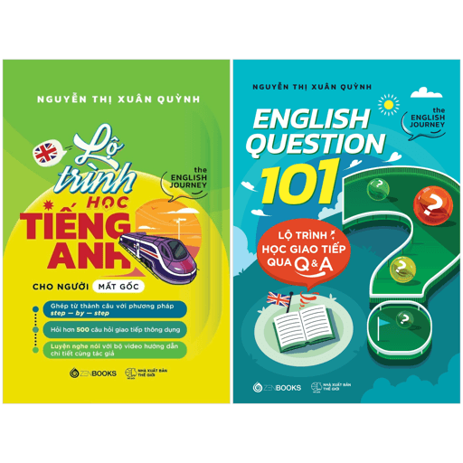 Sách Combo Sách Lộ Trình Học Tiếng Anh Cho Người Mất Gốc - The English - Nguyễn An