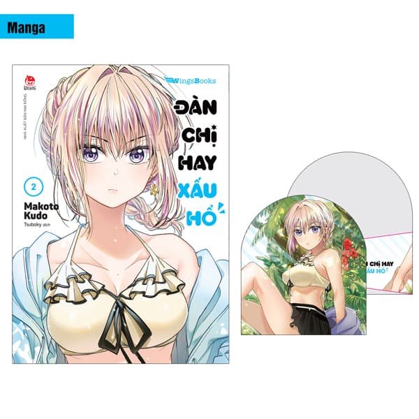 Truyện Tranh Đàn Chị Hay Xấu Hổ - Tập 2 - Tặng Kèm Standee - Kim Dân