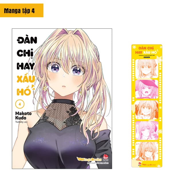 Truyện Tranh Đàn Chị Hay Xấu Hổ - Tập 4 - Tặng Kèm Photostrip - Kim Dân
