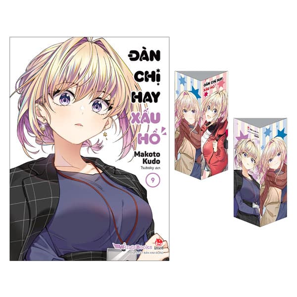 Truyện Tranh Đàn Chị Hay Xấu Hổ - Tập 9 - Tặng Kèm Standee - Makoto Kudo