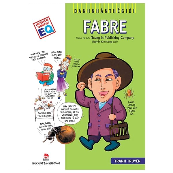 Sách Danh Nhân Thế Giới - Fabre (Tái Bản 2022)