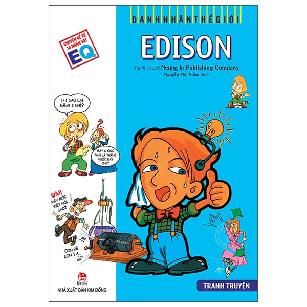 Sách Danh Nhân Thế Giới - Edison (Tái Bản 2026) - Neung In Publishing Company