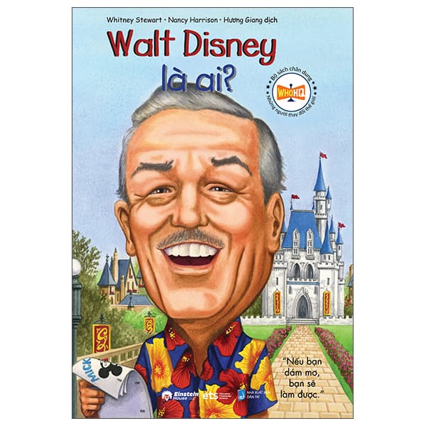 Sách Bộ Sách Chân Dung Những Người Thay Đổi Thế Giới - Walt Disney Là - Nancy Mitchell