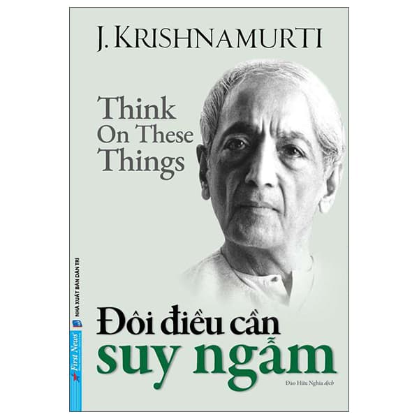 Sách Đôi Điều Cần Suy Ngẫm - J Krishnamurti