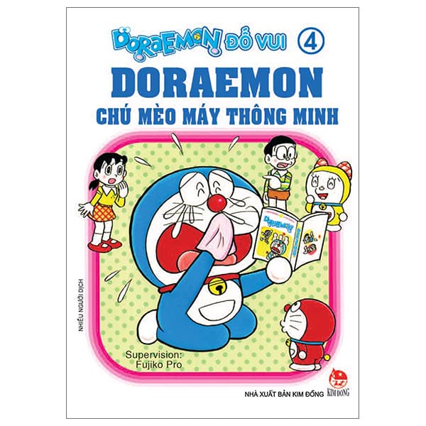Truyện Tranh Doraemon Đố Vui - Tập 4 - Doraemon Chú Mèo Máy Thông Minh (Tái - Fujiko Pro