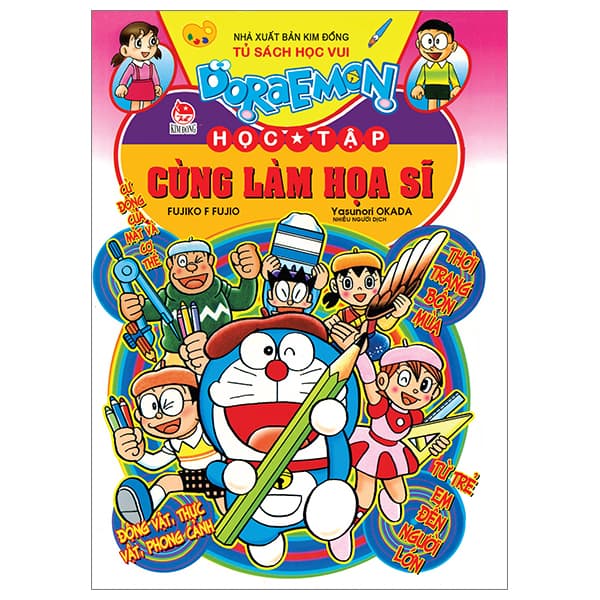 Truyện Tranh Doraemon Học Tập - Cùng Làm Họa Sĩ (Tái Bản 2024) - Fujiko F Fujio