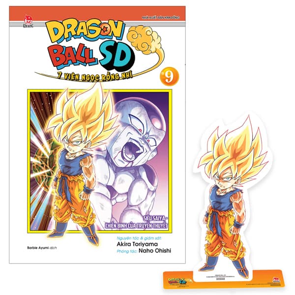 Truyện Tranh Dragon Ball SD - 7 Viên Ngọc Rồng Nhí - Tập 9 - Siêu Saiya - Ch - Kim Ba