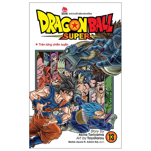 Truyện Tranh Dragon Ball Super - Tập 13 - Trên Từng Chiến Tuyến (Tái Bản - Akira Toriyama