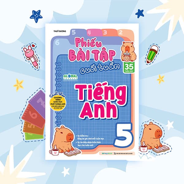 Sách Phiếu Bài Tập Cuối Tuần Tiếng Anh 5 - Thùy Dương