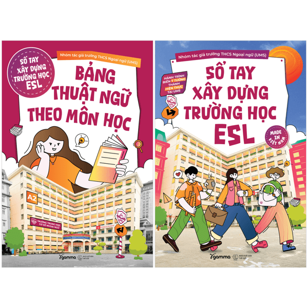 Sách Bộ Sách Sổ Tay Xây Dựng Trường Học ESL (Bộ 2 Cuốn)
