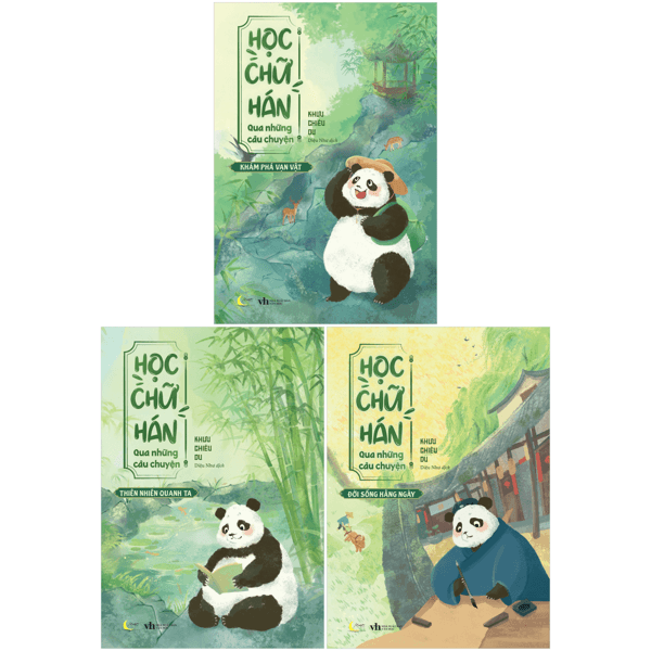 Sách Bộ Sách Học Chữ Hán Qua Những Câu Chuyện (Bộ 3 Cuốn) - Hàn Du