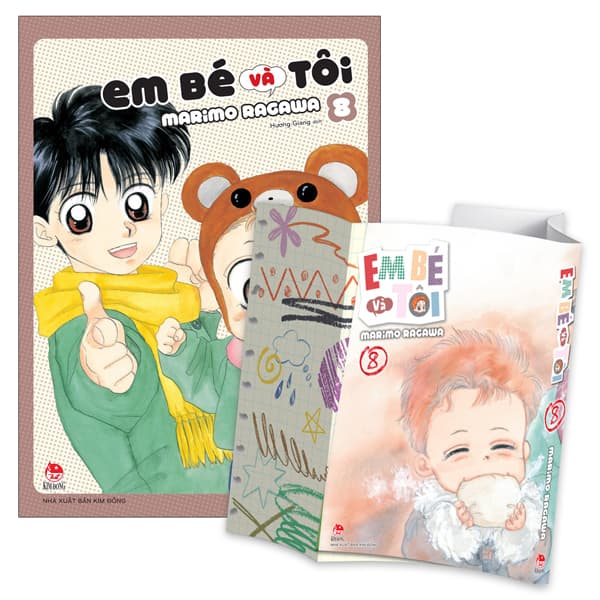Truyện Tranh Em Bé Và Tôi - Tập 8 - Tặng Kèm Kèm Bìa Áo Đặc Biệt - Marimo Ragawa