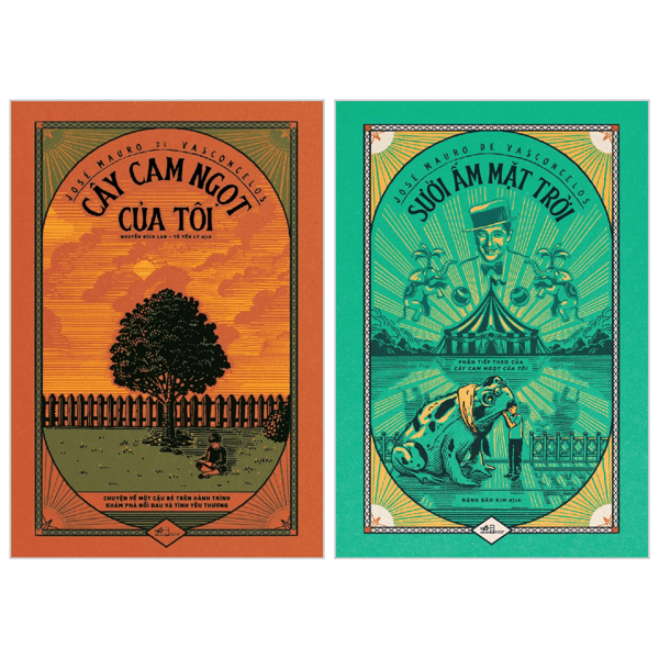 Combo TruyệnCombo Sách Cây Cam Ngọt Của Tôi + Sưởi Ấm Mặt Trời (Bộ - Joses Mauro De Vasconcelos