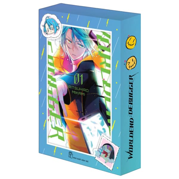 Truyện Tranh Boxset Manga - Worldend - Debugger: Tập 1 - 3 (Hộp 3 Tập)  - Tặn - Ritsuhiko Mikami
