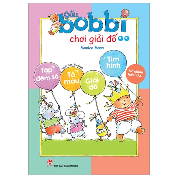 Sách Gấu Bobbi Chơi Giải Đố - Tập 2 - Monica Maas