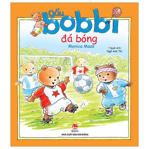 Sách Gấu Bobbi Đá Bóng - Monica Maas