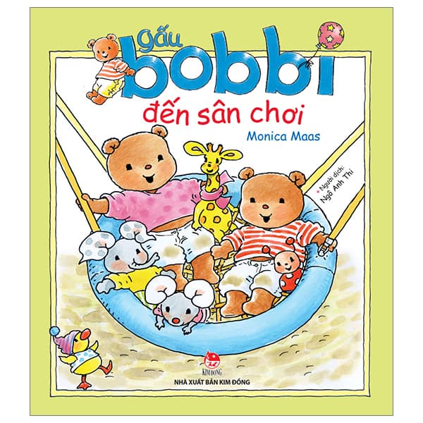 Sách Gấu Bobbi Đến Sân Chơi - Monica Maas