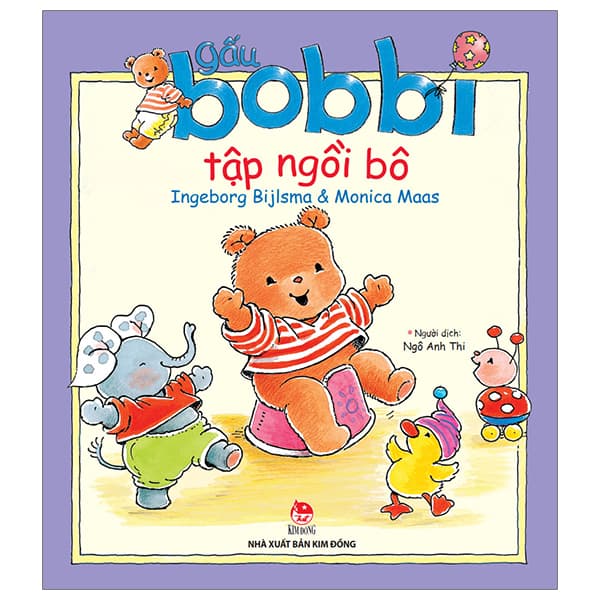 Sách Gấu Bobbi Tập Ngồi Bô - Ingeborg Bijlsma