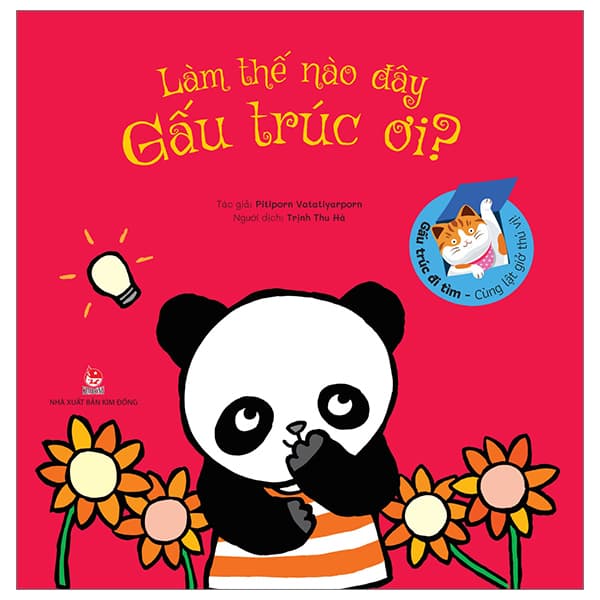 Sách Gấu Trúc Đi Tìm - Cùng Lật Giở Thú Vị - Làm Thế Nào Đây Gấu - Di Di