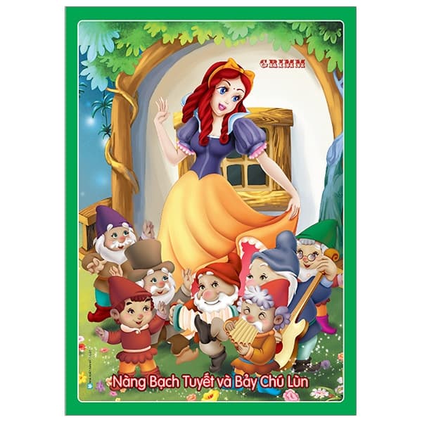 Sách Ghép Hình - Nàng Bạch Tuyết Và Bảy Chú Lùn