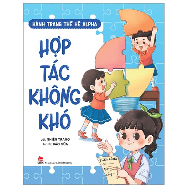 Sách Hành Trang Thế Hệ Alpha - Hợp Tác Không Khó