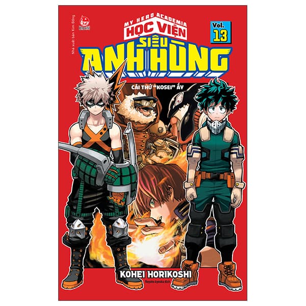 Truyện Tranh My Hero Academia - Học Viện Siêu Anh Hùng - Tập 13 - Cái Thứ - Kim Ân