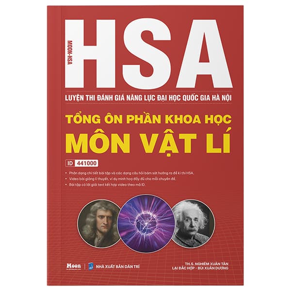 Sách HSA - Luyện Thi Đánh Giá Năng Lực Đại Học Quốc Gia Hà Nội - T� - ThS Nghiêm Xuân Tân