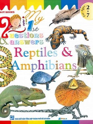 Sách My First Questions & Answers - Reptiles & Amphibians - XAGT Books