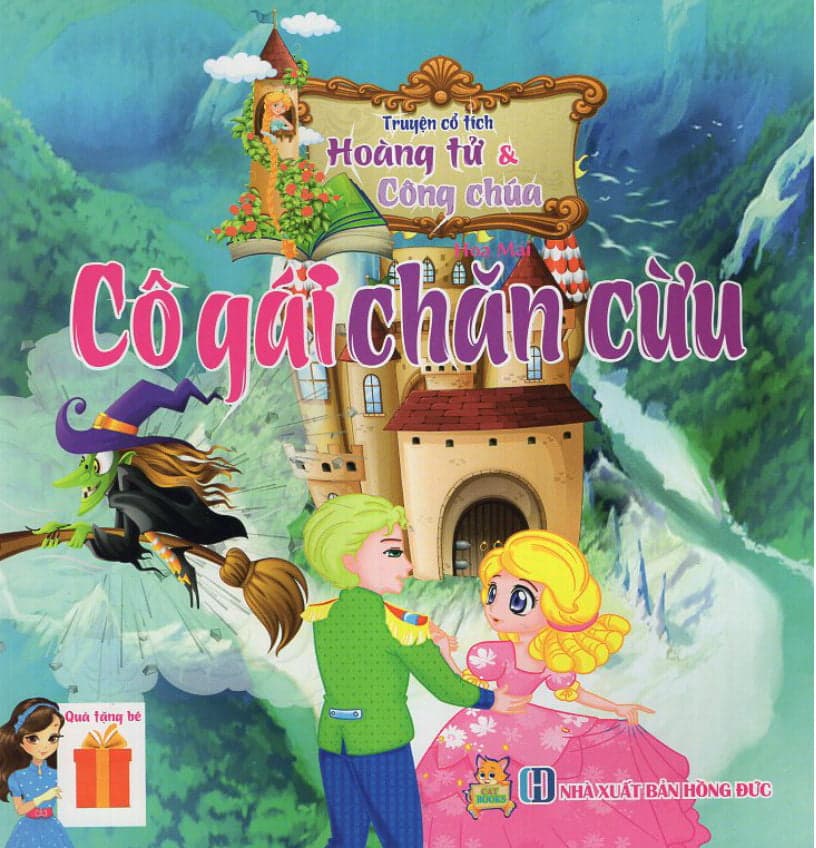 Sách Truyện Hoàng Tử Và Công Chúa - Cô Gái Chăn Cừu - Hoa Mai