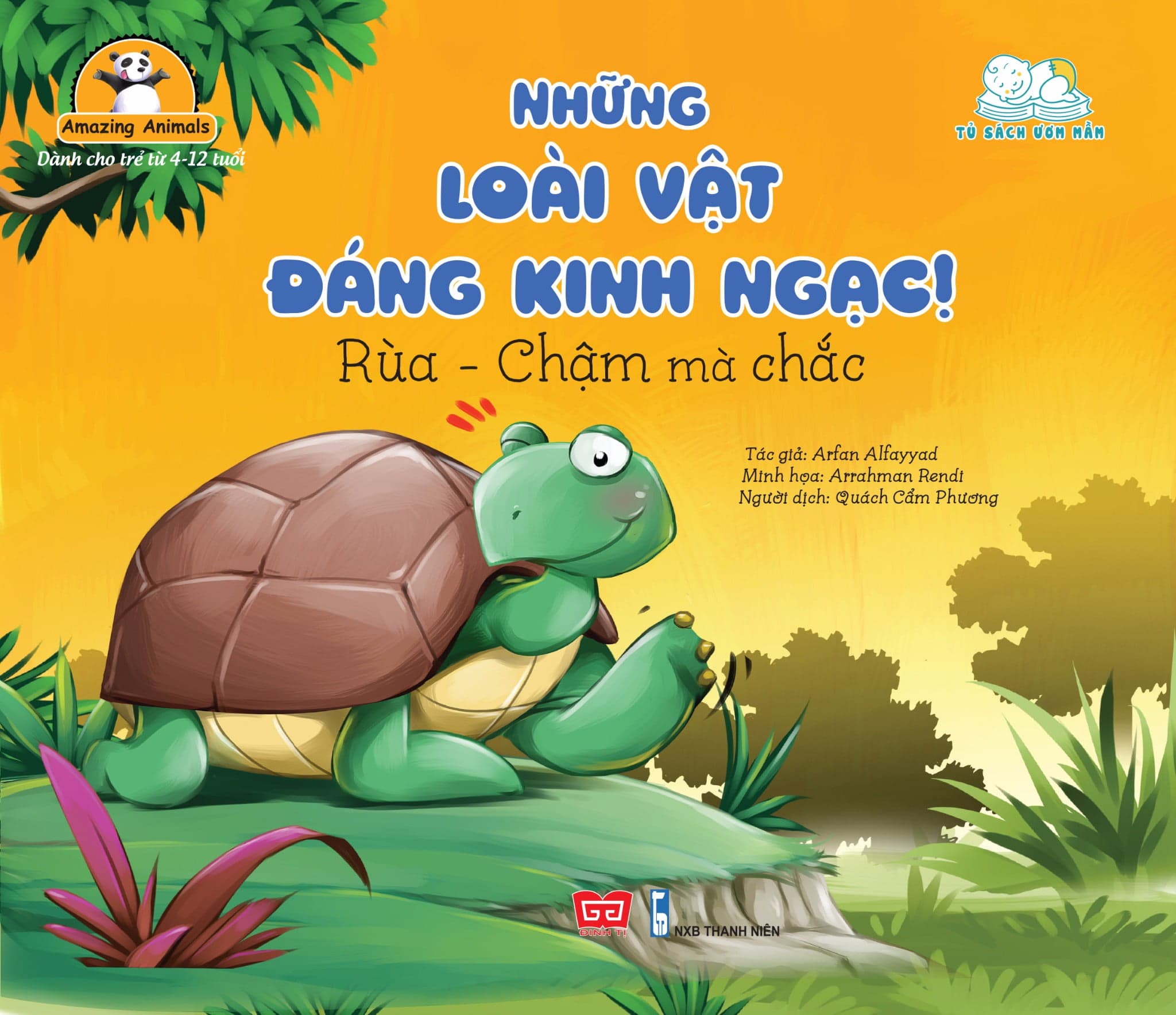 Sách Những Loài Vật Đáng Kinh Ngạc - Rùa Chậm Mà Chắc - Arfan Alfayyad