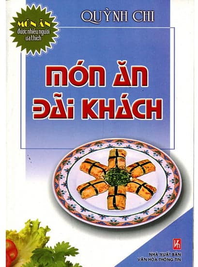 Sách Món Ăn Đãi Khách - Quỳnh Chi bs