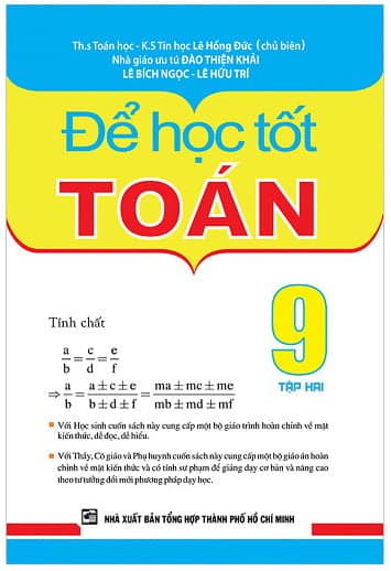 Sách Để Học Tốt Toán 9 - Tập 2 - Lê Hồng Đức