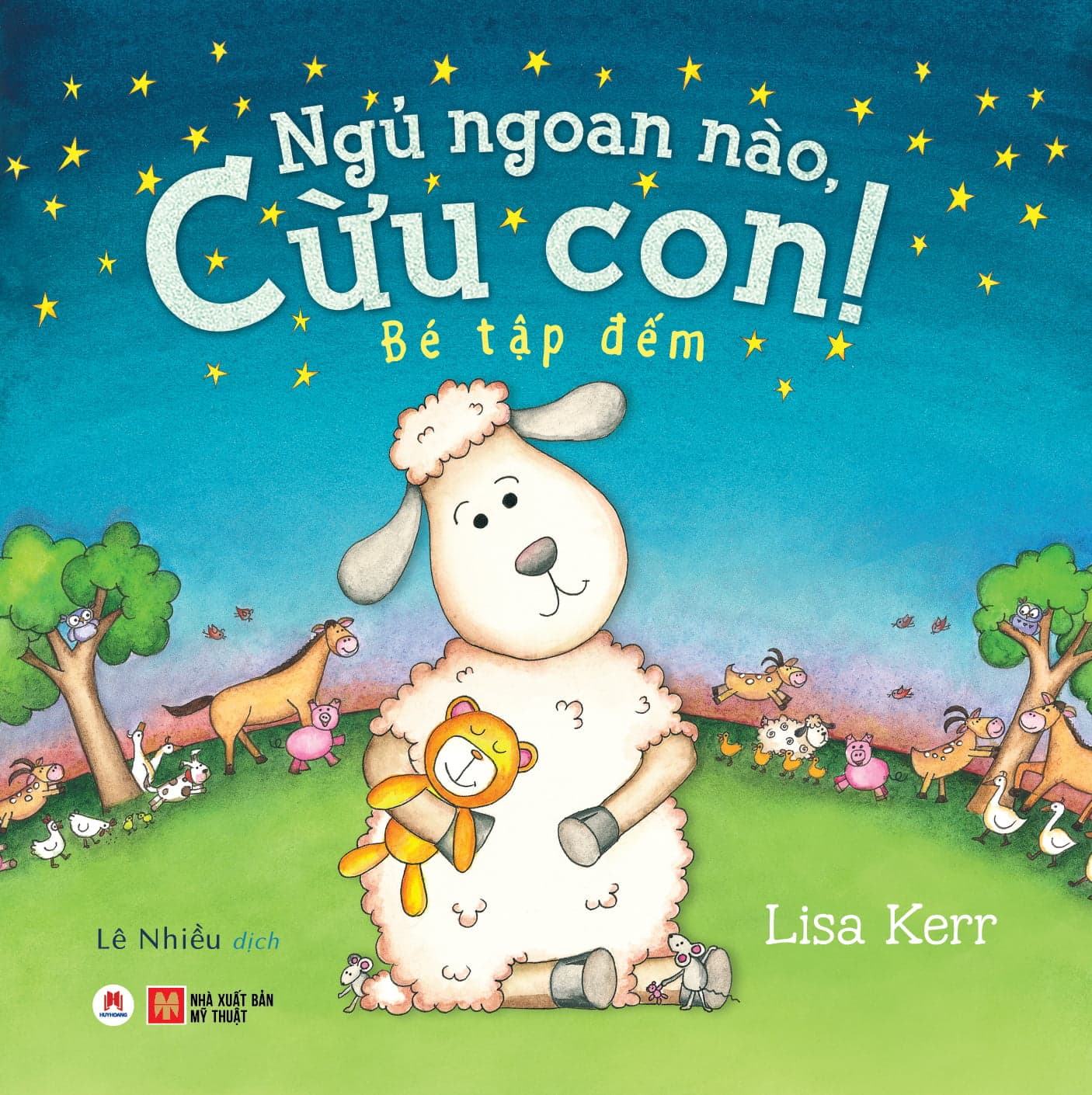 Sách Ngủ Ngon Nào Cừu Con - Bé Tập Đếm!