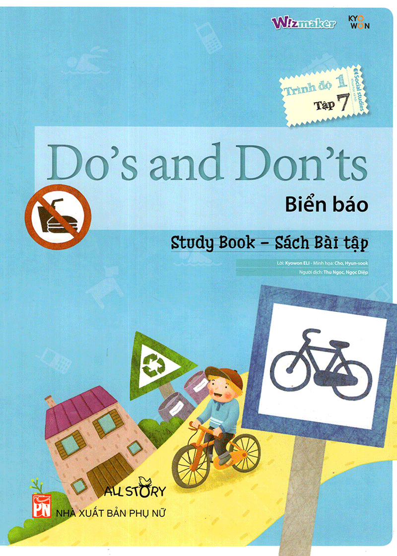 Sách Biển Báo - Sách Bài Tập - Kyowon
