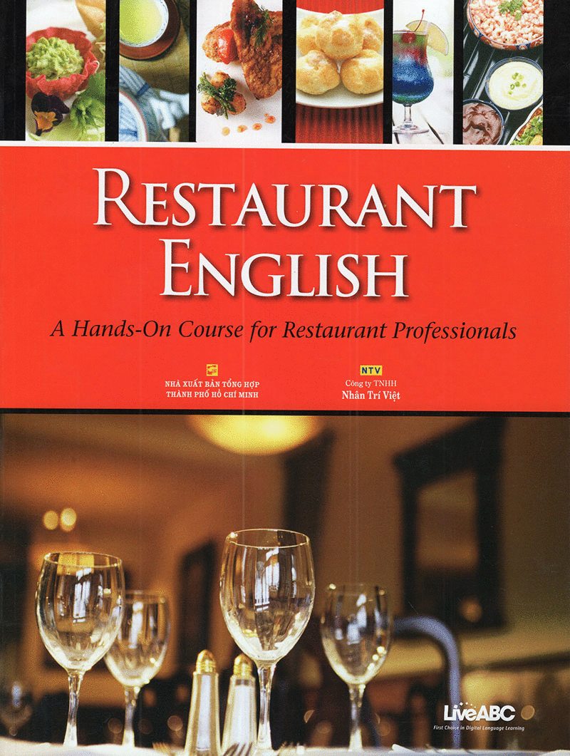 Sách Restaurant English - Nhân Trí Việt
